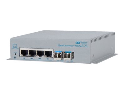 Omnitron OmniConverter 10GPoE+/Sx