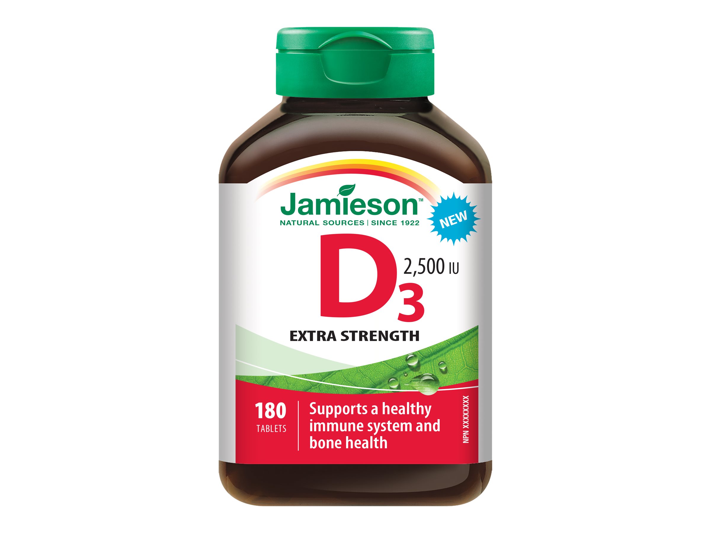 JAMIESON VIT D3 2500IU 180'S