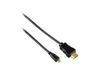 Hama HDMI han -> Mikro HDMI han 50 cm Sort