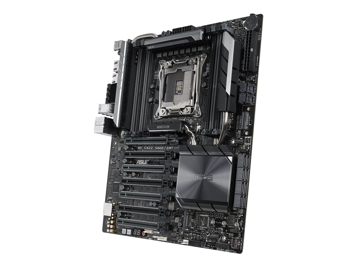 ASUS WS C422 SAGE/10G - základní deska - SSI CEB - LGA2066 Socket - C422 – foto 3