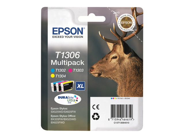 EPSON 1LB ink multipack T130 BLISTER w/s