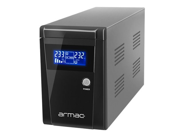 UPS ARMAC OFFICE O/1000F/LCD LINE-INTERACTIVE 1000VA 3X SCHUKO USB-B LCD METALOWA OBUDOWA