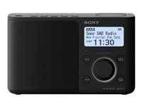 Sony XDR-S61D DAB bærbar radio Sort
