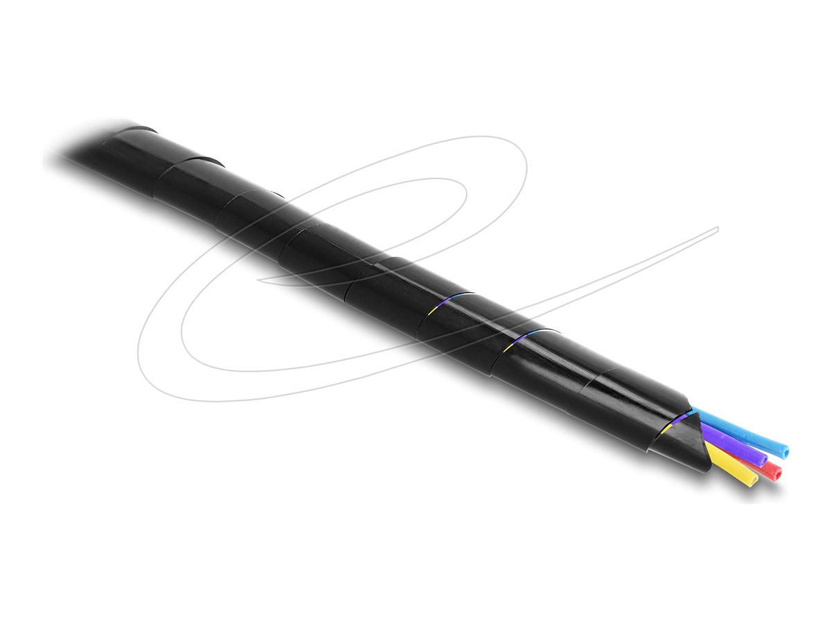 Spiral Hose 15 mm diameter 10 m black