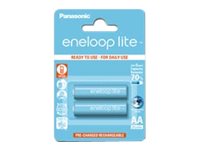 Panasonic eneloop lite AA type Batterier til generelt brug (genopladelige) 950mAh