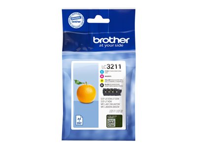 BROTHER LC3211VAL Pack of 4 cartridges