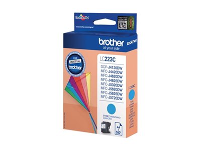 BROTHER LC223C Tinte cyan 550Seiten Verbrauchsmaterialien - Tinte