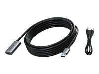 Vision TC 5MUSB3.0EXT+/BL USB-A to USB-A 5m Sort