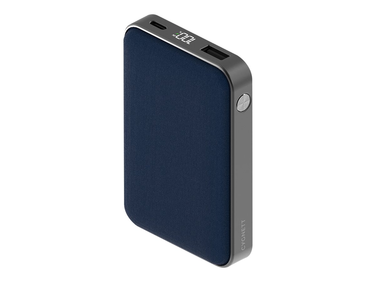 Cygnett ChargeUp Reserve Gen 2 power bank USB 2 x USB-C 20 Product shot Right-angle 79850