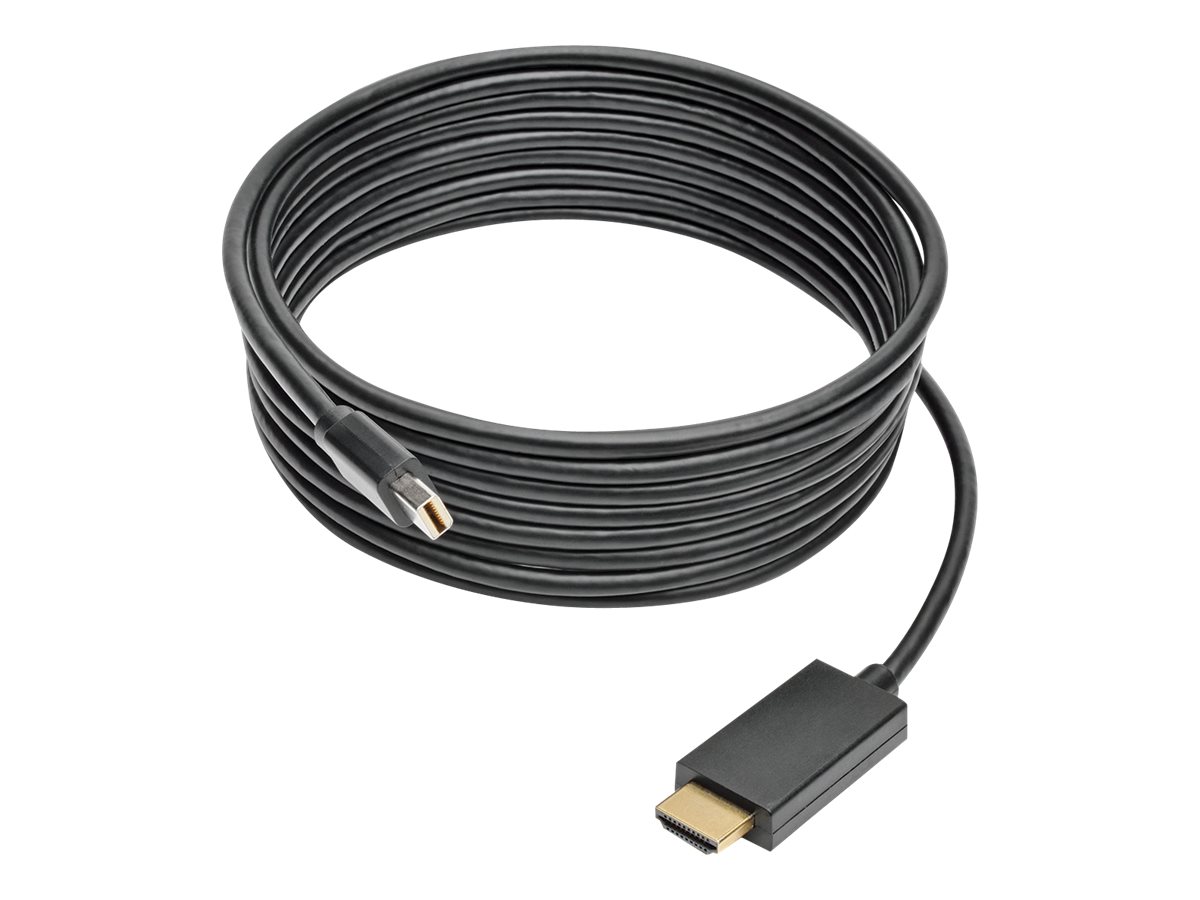 Eaton Tripp Lite Series Videoadapterkabel DisplayPort / HDMI 1.83m Sort