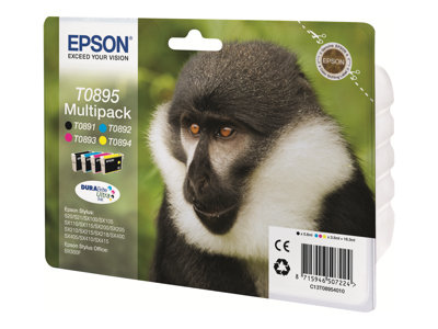 EPSON Tinte Multipack 1x6 ml/3x4 ml - C13T08954010