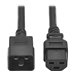 Eaton Tripp Lite Series Power Cord, C20 to C21