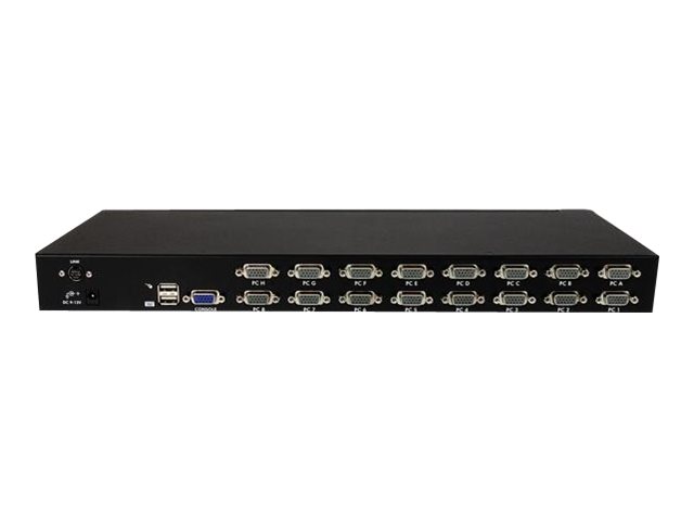 StarTech.com 16 Port Rackmount USB KVM Switch Kit with OSD and Cables - 1U (SV1631DUSBUK)