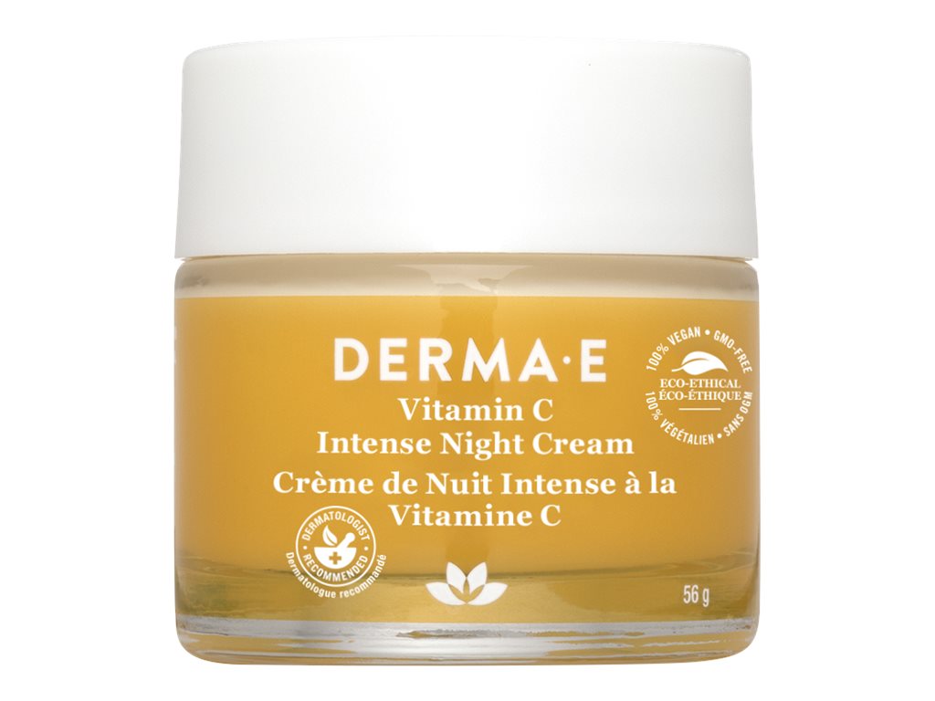 DERMA E VIT C NIGHT CREAM 56G