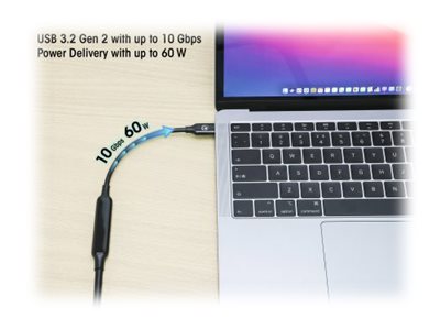 MH Aktives USB-C St/St Kabel 10G 3m