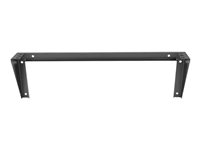 Startech 1U Wall Mount Patch Panel Bracket - 19 in - Steel - Vertical Mounting Bracket for Networking and Data Equipment (RK1