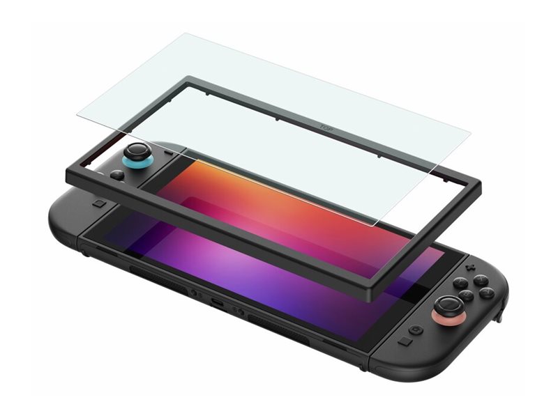 Belkin ScreenForce screen protector for handheld game console blue light Product shot Right-angle 79550