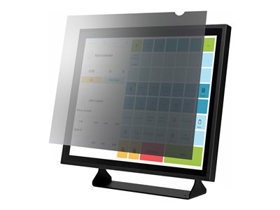 StarTech.com 17-inch 5:4 Computer Monitor Privacy Filter, Anti-Glare Privacy Screen with 51 Percent Blue Light Reduction, Black-out Monitor Screen Protector w/+/- 30 deg. Viewing Angle, Matte and Glossy Sides (1754-PRIVACY-SCREEN)