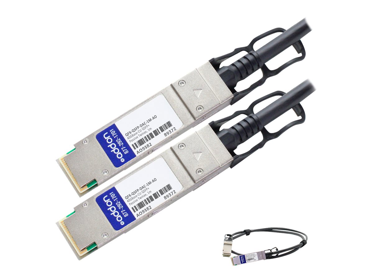 AddOn 1m Juniper Compatible QSFP+ DAC