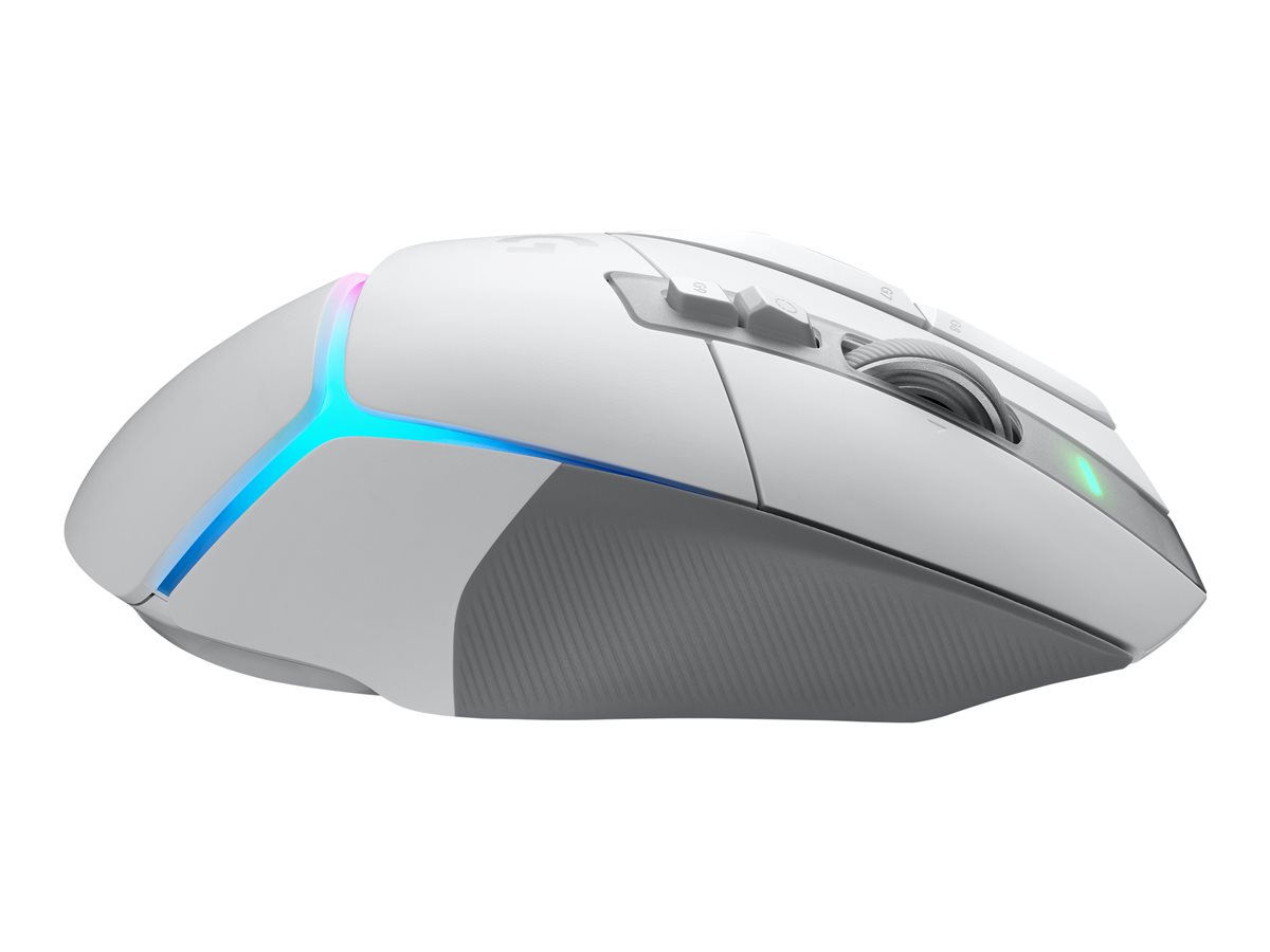 Logitech G G502 X PLUS - myš - 2.4 GHz - bílá – foto 5