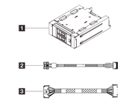 Lenovo - Kit d'activation RAID 2 baies M.2 SATA/NVMe