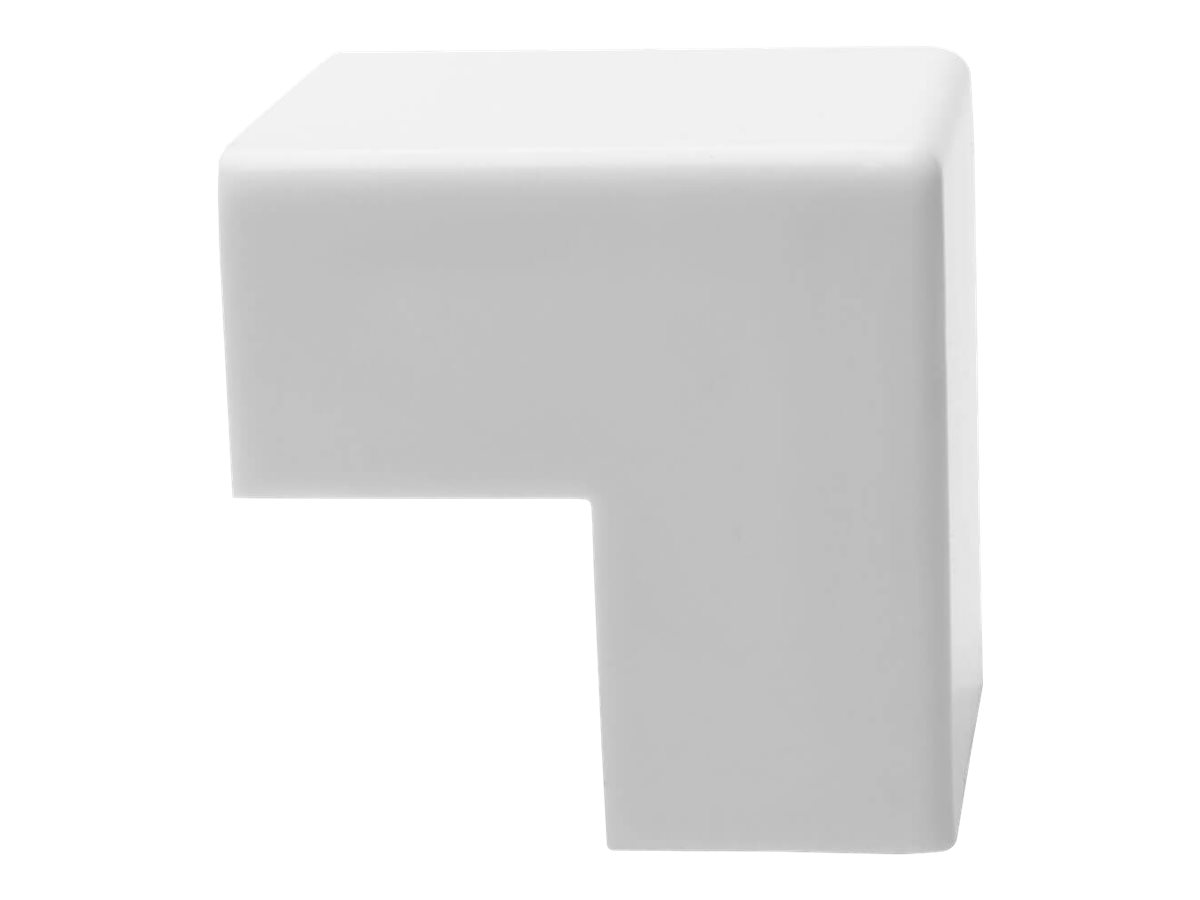 Tripp Lite Raceway Outside Corner Connector for Cable Wiring Duct 20 Pack White