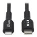 Eaton Tripp Lite Series USB-C to Lightning Sync/Charge Cable (M/M), MFi Certified, Black, 3 m (9.8 ft.)