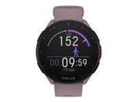 Polar smartur med skridttæller 1,2" - Lilla (Ø 45 mm)