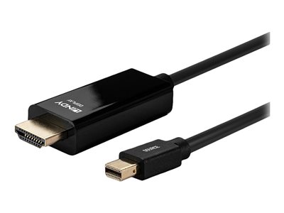 4002888369268 - - Kabel Mini DisplayPort HDMI 4K30 (dp passiv) 1m Konvertiert Mini-DisplayPort-Signale mit Auflsungen bis 4K in HDMI-Signale fr Displays ohne