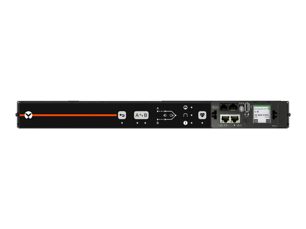 Geist Rack Transfer Switch Switched Unit Level Monitoring AUS5M1R5-06CF17-2C20C20A900-D
