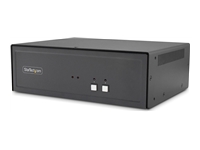 StarTech.com - Commutateur écran-clavier-souris/audio/USB - sécurisé - 2 x KVM port(s) 