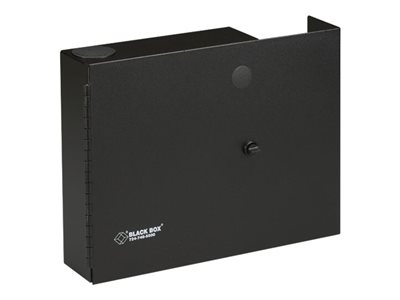 Black Box Fiber Wall Cabinet Open-Style, Unloaded, Accepts 2 Adapter Panels
