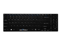 Seal Shield Clean Wipe Waterproof - keyboard - QWERTY - US - black