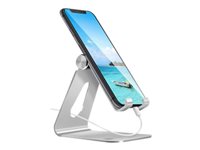 TECHLY Universal and Adjustable Desk Holder for Smartphone and Tablet