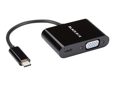 Black Box - Adapter - USB-C (M) to HD-15 (VGA), USB-C (F)