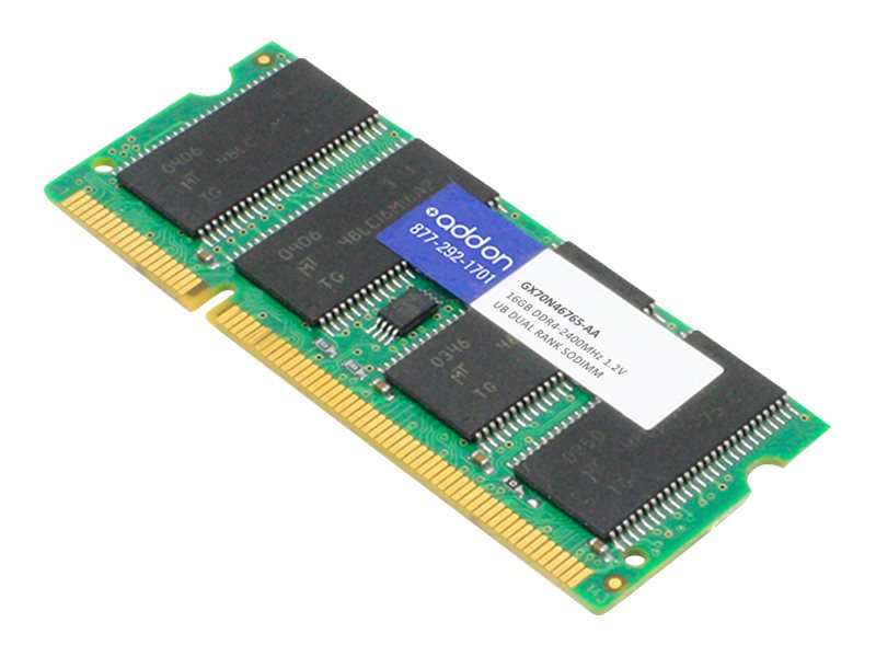 AddOn - DDR4 - module - 16 GB - SO-DIMM 260-pin - 2400 MHz / PC4-19200 - unbuffered