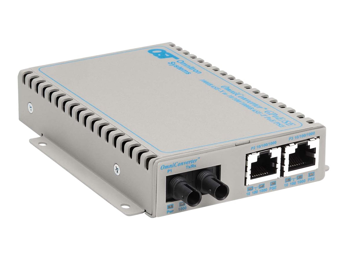 Omnitron OmniConverter GPoE/SE