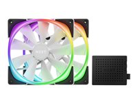 NZXT Aer RGB 2 Starter Kit Fan 2-pack Hvid 140 mm