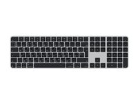 Apple Magic Keyboard with Touch ID and Numeric Keypad - keyboard - USB-C - QWERTY - Ukrainian - black keys Input Device