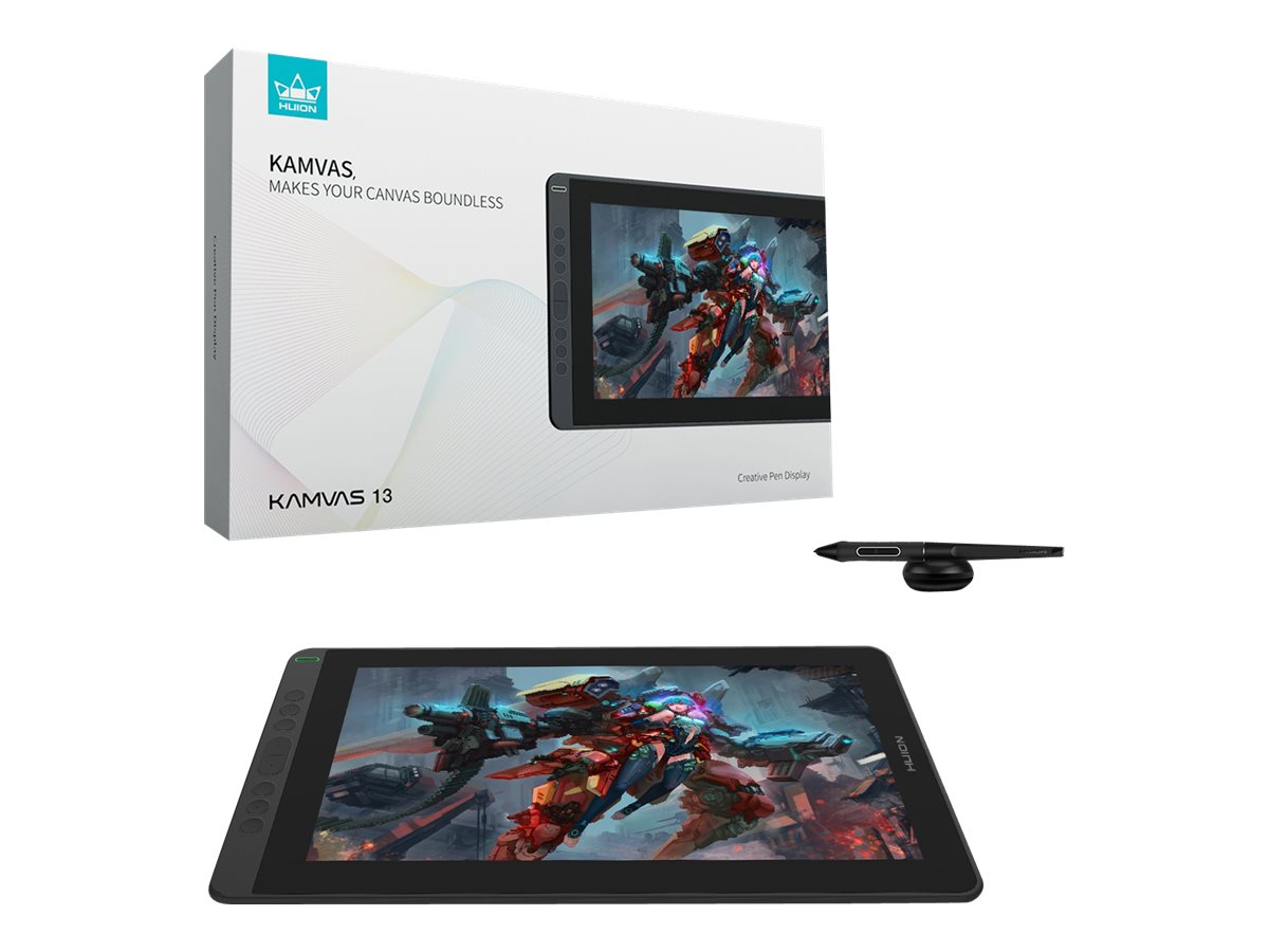 Huion Kamvas 13 digitiser USB-C Cosmo Component Close-up 71170