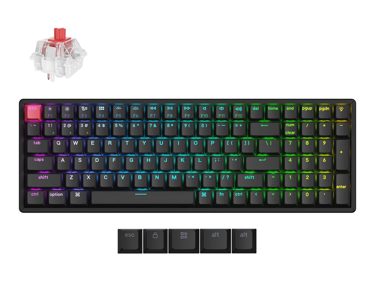 Keychron K4 Version 3 keyboard QMK  mechanical 96% full size Input Product shot Front 79800