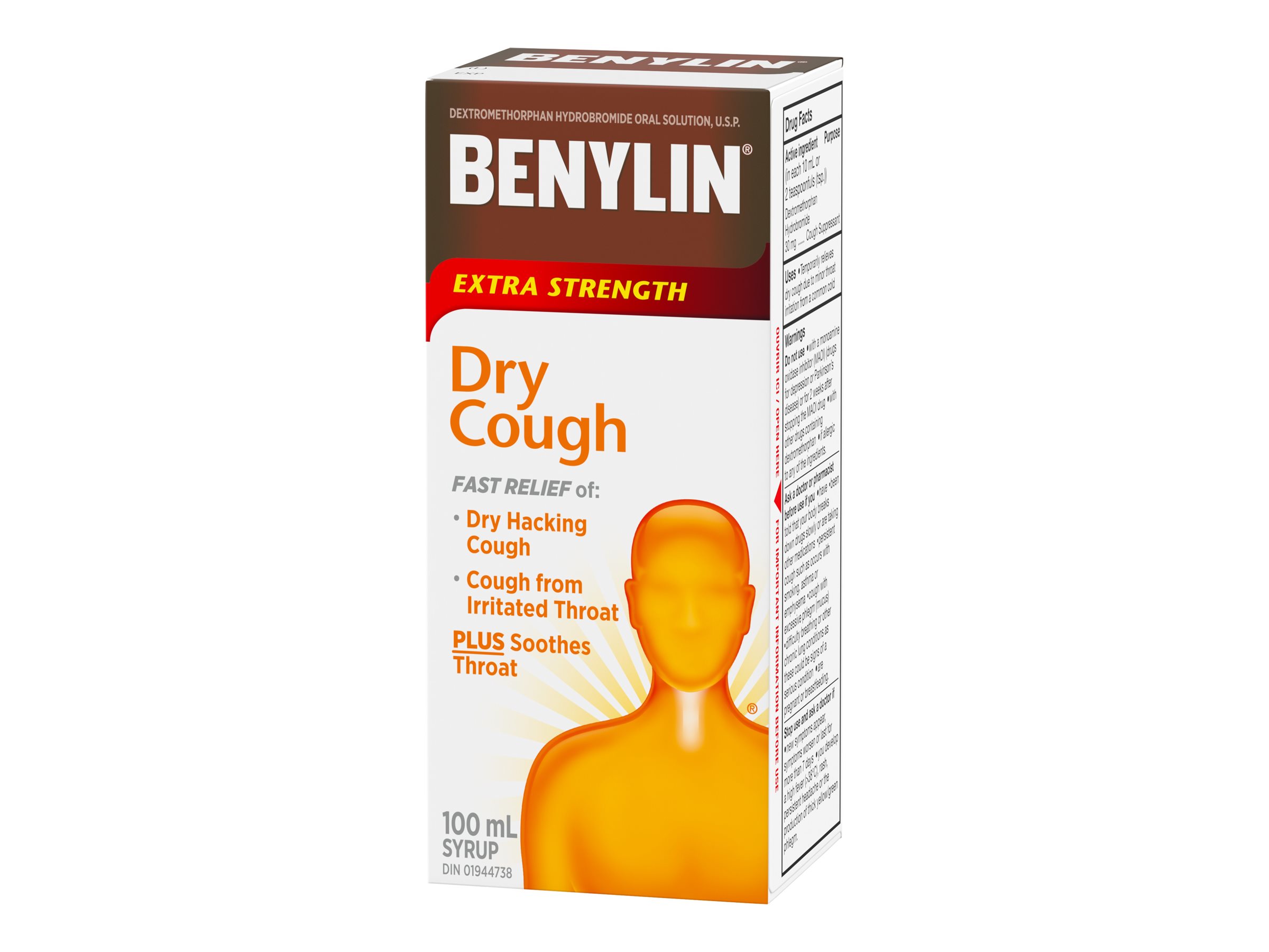 Benylin Extra Strength Dry Cough Syrup - 100ml