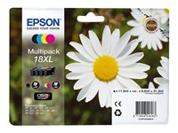 Epson 18XL Multipack - 4-pack - XL - black, yellow, cyan, magenta - original - ink cartridge (pack of 30)