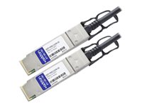 AddOn 5m Cisco Compatible QSFP+ DAC - direct attach cable - 5 m