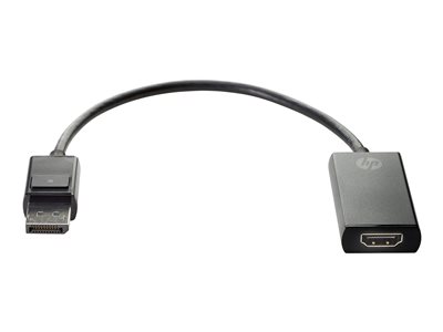 HP - Adapter - DisplayPort male to HDMI female - 4K support 