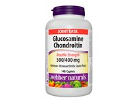 Webber Naturals Double Strength Glucosamine Chondroitin Caplets - 500/400mg - 140's