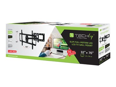 TECHLY Wandhalterung fuer LCD TV Slim
