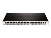 D-Link Web Smart DGS-1210-52 Switch managed 48 x 10/100/1000 + 4 x Gigabit SFP 