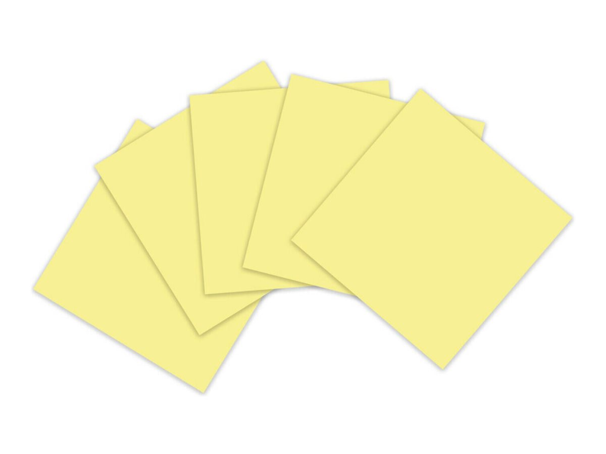 Post-it Super Sticky Notes - Canary Yellow - 5 x 70 sheets
