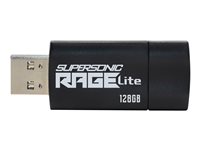 Patriot Supersonic Rage Lite 128GB USB 3.2 Gen 1 Sort Blå